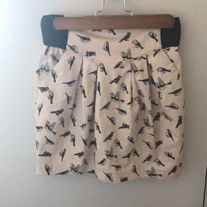 H&M Divided - Bird print skirt